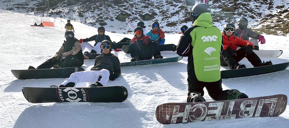 curso colectivos ski snow sierra nevada home